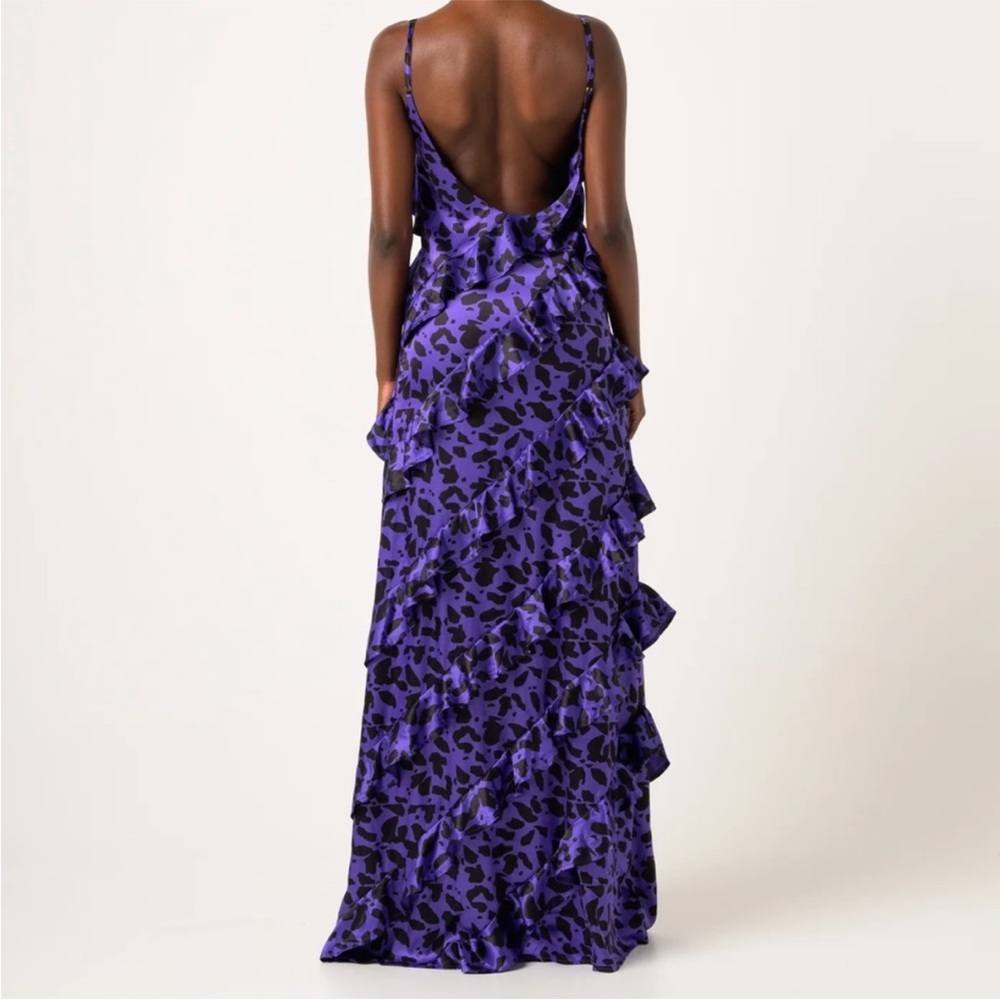 OFUURE Purple Ruffle Maxi Dress - Picture 2 of 5